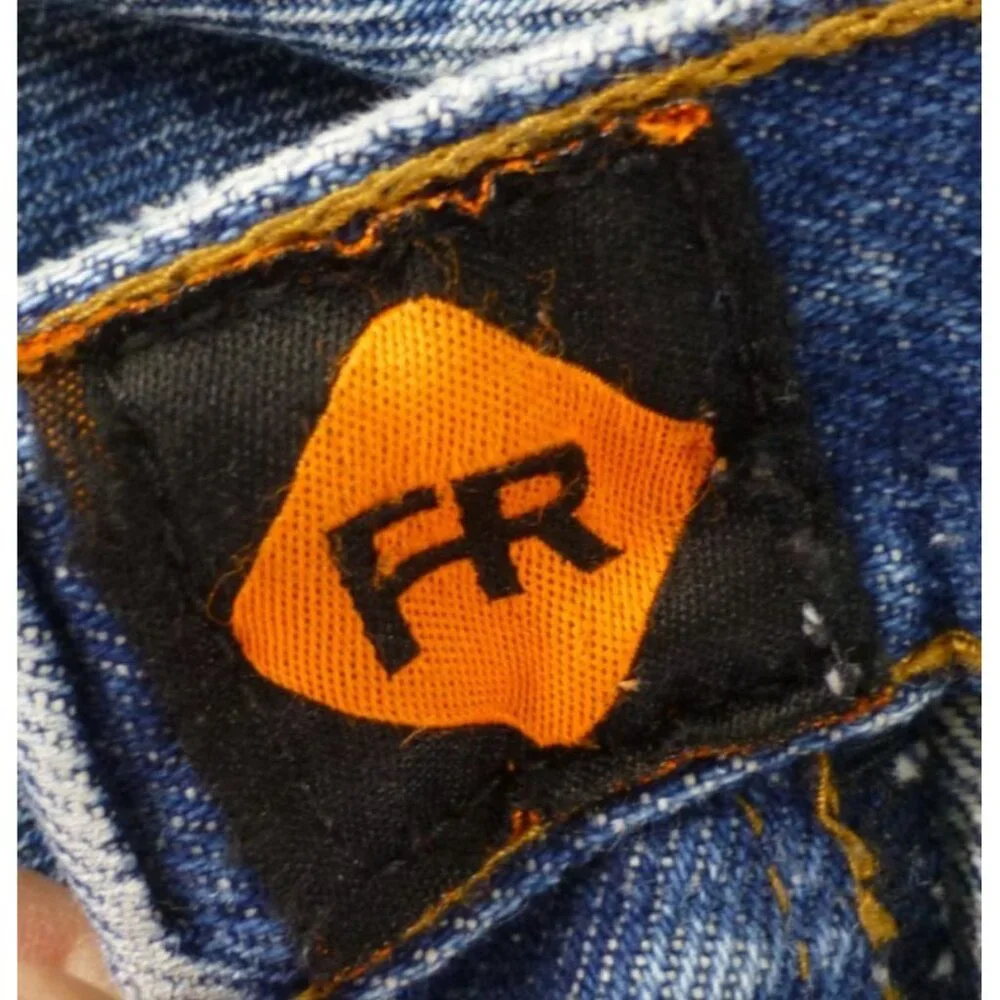 Wrangler FR Riggs Workwear Flame-Resistant Mens Jeans 40x30 100% Cotton Denim Bl - Picture 7 of 11